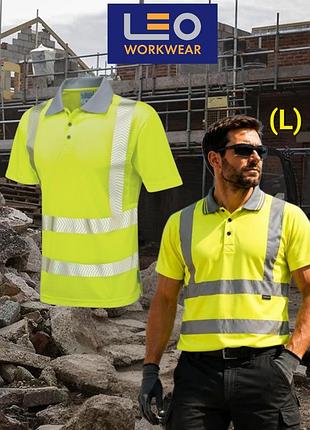 Футболка-поло leo workwear (l)