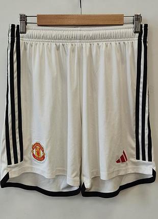Чоловічі спортивні шорти adidas manchester united 2023/24 home shorts (m)