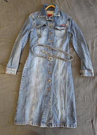 Only jeans wear платье джинсовое длинная размер м