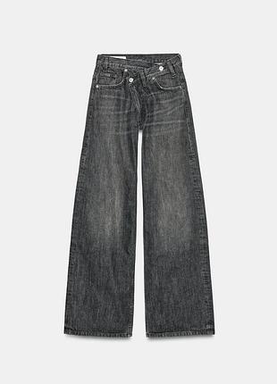 Джинси zara wide leg