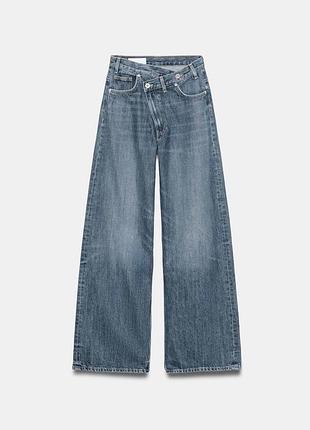 Джинси zara wide leg