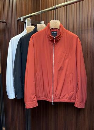 Чоловіча куртка бомбер вітровка zegna