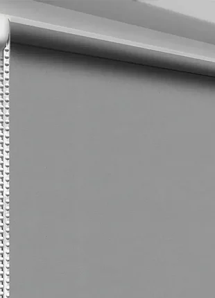 Тканевые ролеты на окна блэкаут wz-bo-054 серые однотонные рулонные шторы солнцезащитные/светонепроницаемые