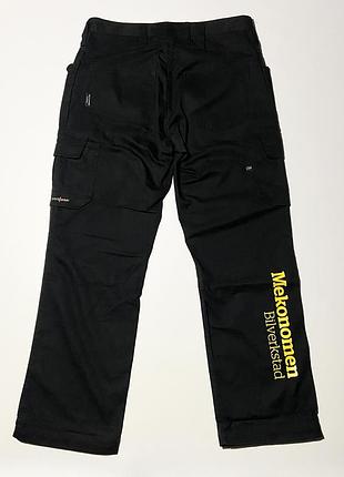 Чоловічі робочі штани helly hansen workwear manchester light service pant black 2