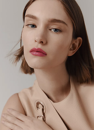 Hermes rouge 41 rose hacienda шовковиста губна помада hermès silky lipstick