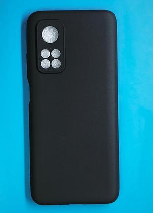 Xiaomi mi 10t / mi 10t pro / redmi k30s чохол бампер чорний матовий