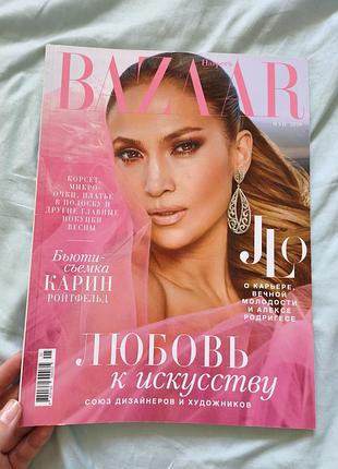 Журнал harper's bazaar травень 2018 з дженніфер лопес на обкладинці