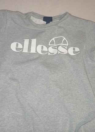 Світшот жіночий ellesse світло-сірий, розмір s-m