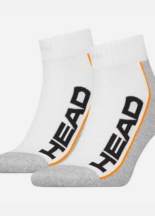 Набор комфортных спортивных носков от бренда head (2 пары)
