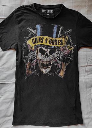 Футболка з guns n'roses мерч ганз н роузис guns n roses