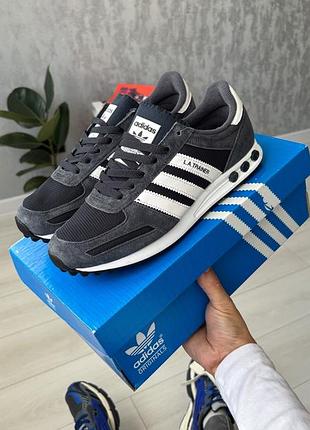 Adidas la trainer navy 3