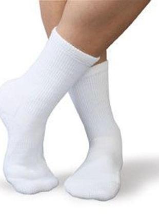 Однотонні білі шкарпетки з резинкою sox