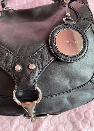 Сумка шкіряна karen millen