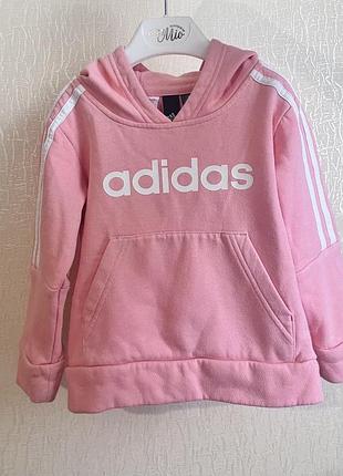 Дитячий худі adidas на флісі  104 розмір