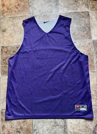 Майка баскетбольная двухсторонняя jordan basketball reversible jersey xl