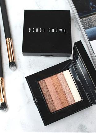 Bobbi brown shimmer brick компактний пудровий освітлювач багатофункціональний засіб хайлайтер рум'яна тіні боббі браун пудра