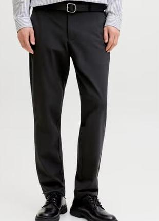Стильные мужские брюки jack &amp; jones leon suit pants (slim fit) размер s