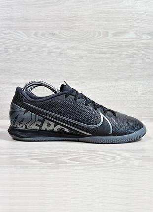 Чоловічі футбольні кросівки футзалки nike mercurial vapor 13 academy ic оригінал, розмір 42.5 (бампи)