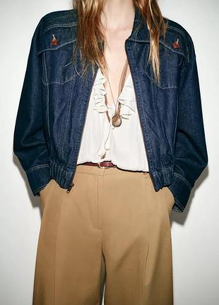 Брюки штани палаццо з ремнем zara зара