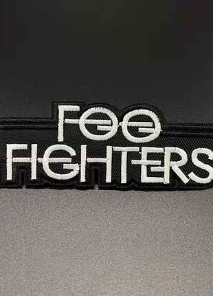 Термонашивка на одяг foo fighters music rock нашивка музична патч-музична рок байкерська байкер