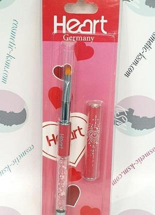 Пензель для гелю овал heart