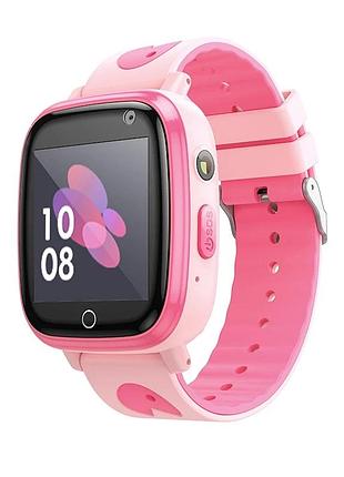 Дитячий cмарт-годинник hoco y100 36mm. sim 2g. 400 mah. ip65 pink
