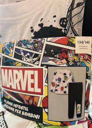 Бавовняна піжама на хлопчика marvel