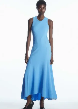 Сукня жіноча cos cotton-jersey sleeveless maxi dress / xs