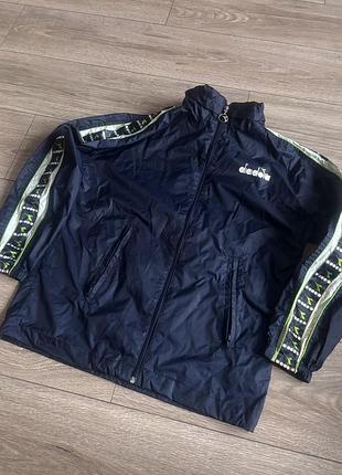 Брендова вітрівка дощовик diadora