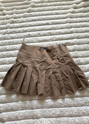 Спідниця zara бежева