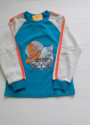 Лонгслив, кофта, реглан, футболка для хлопчика бембі.розм.98