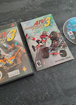Диск atv offroad fury 3 (playstation 2)