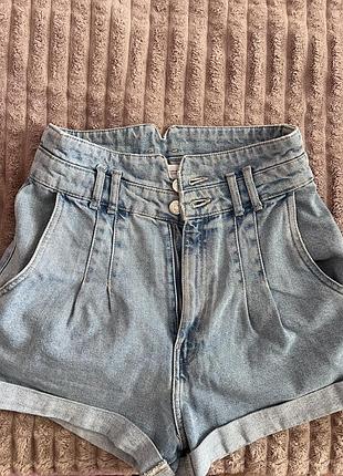 Шорти жіночі, zara, світлих джинс, 36/s