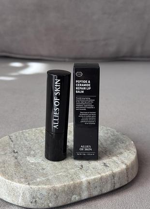 Бальзам для губ allies of skin peptide &amp; ceramide repair lip balm 3,8 г