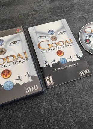 Диск godai elemental force (playstation 2)