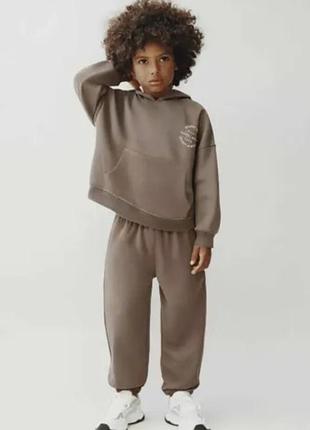 Дитячій спортивний костюм утеплений zara на 1.5-2роки ,зріст 86-92см