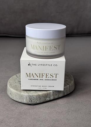 Зволожувальний крем для тіла the lyfestyle co. manifest hydrating body cream 118 мл