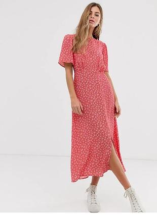Платье макси платье в цветочный принт new look, 36p