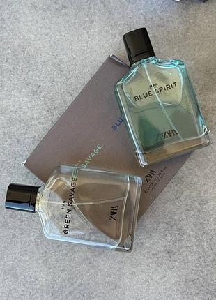 Green savage + blue spirit — це популярний подарунковий набір із двох чоловічих туалетних вод