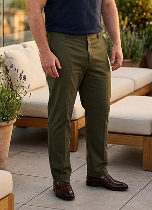 Мужские прямые брюки чинос m&amp;s regular fit р. w40/l31, w42/l31