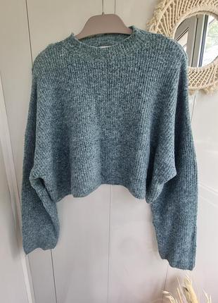 Pull&bear мягкий светорок укороченый с-м свитер