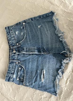 Джинсові шорти zara
