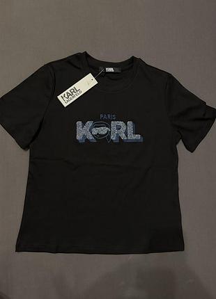 Жіноча футболка karl lagerfeld