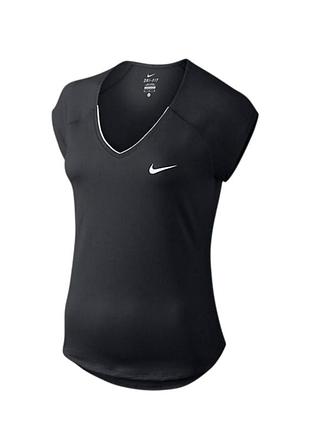 Жіноча тенісна футболка nike w nkct top pure