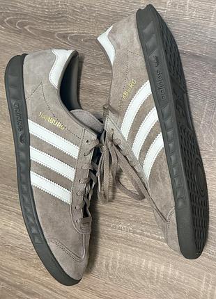 Оригінальні шкіряні кросівки adidas gamburg