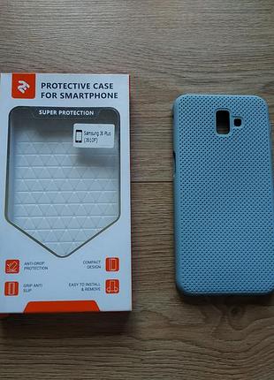 Чехол з мікрофіброю для samsung galaxy j6 plus 2018 j610 чохол