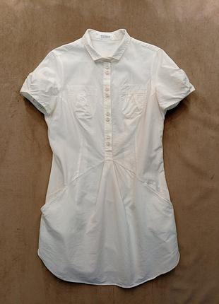 Плаття brunello cucinelli xs біле бавовняне літнє