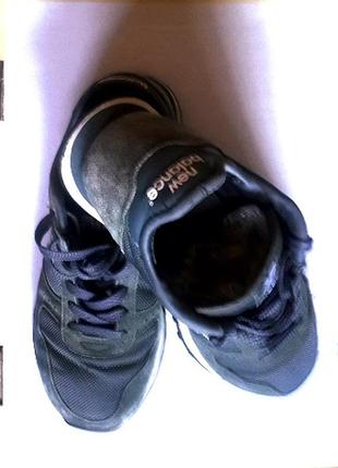 Кроссовки new balance кожа + ткань оригинал