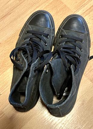 Чорні кеди converse