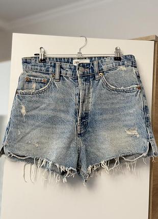 Джинсові шорти zara